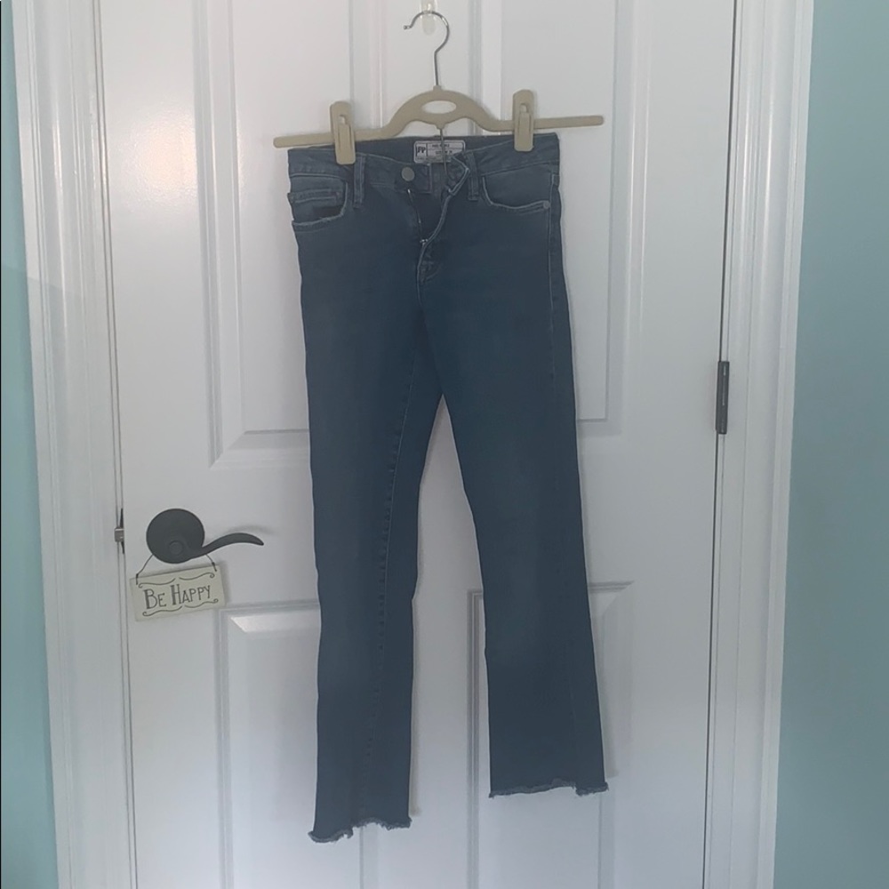 Free People boot cut jeans low rise